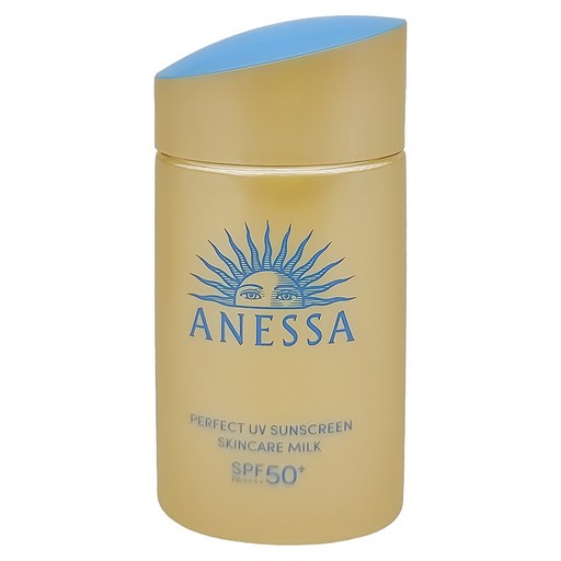 ANESSA 安耐曬 金鑽高效防曬露NA 5X版 全方位UV防護 清爽乳液 SPF50+, 60ml, 1瓶