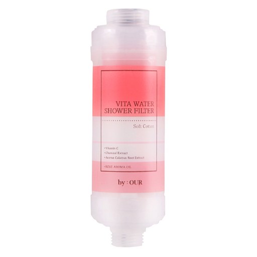BY OUR 完美純淨沐浴過濾器 105g, Soft Cotton, 1個