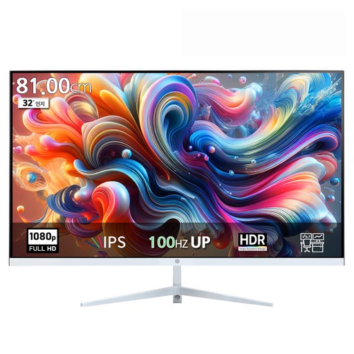픽셀아트 FHD IPS 100Hz 모니터 화이트, 81cm, PA3230W무결점