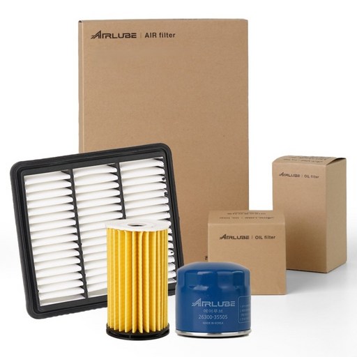 에어루브 팰리세이드 디젤 2.2 eVGT 1822년식 엔진 오일필터  에어필터 세트