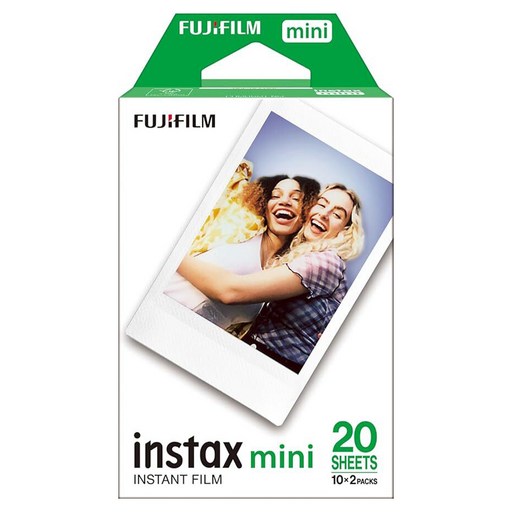 FUJIFILM 富士 instax MINI拍立得空白底片 20張, 1盒, Instax Mini