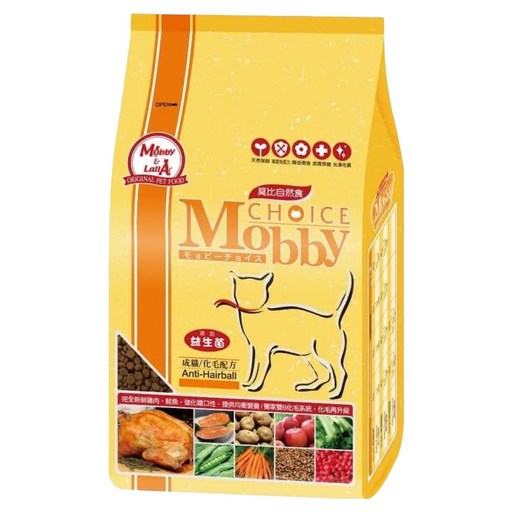 Mobby 莫比 貓用 化毛配方 乾飼料, 雞肉米, 7.5kg, 1袋