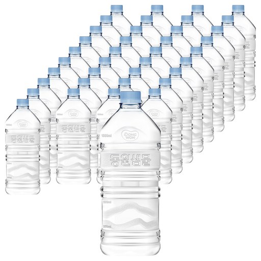 동원샘물 생수 무라벨