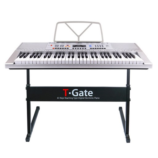 토이게이트 교습용 디지털 피아노 TYPE B, 단일 상품, 실버