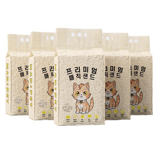 메디펫 응고형 매직 고양이 두부 모래