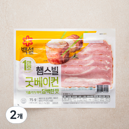 [로켓프레시] 백설 햄스빌 굿베이컨