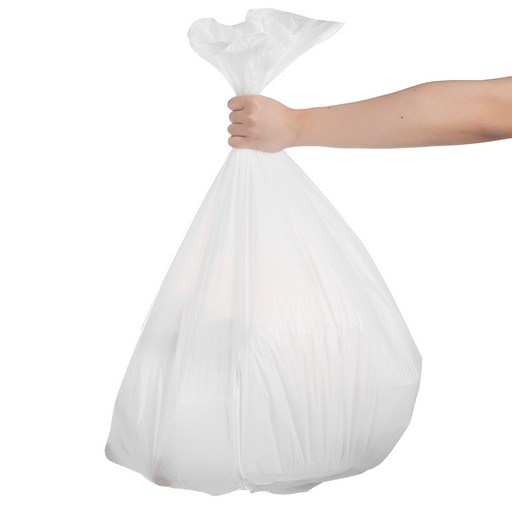 코멧 배접 쓰레기 비닐봉투 100L 100매 화이트 – 대용량, 투명한 디자인으로 쓰레기 처리가 편리해진다!