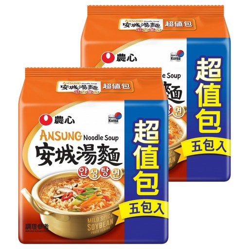 NONGSHIM 農心 安城湯麵 125g, 10包