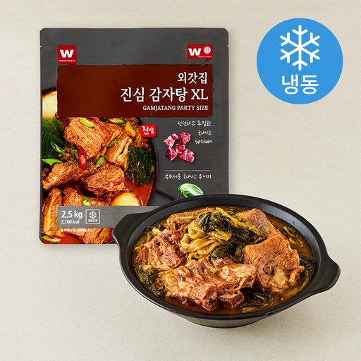 외갓집 진심 감자탕 XL (냉동)