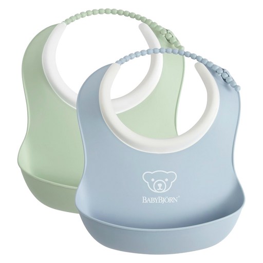 베이비뵨 유아용 스몰 베이비 빕 이유식 턱받이 세트
