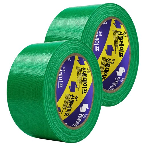 신흥테이프 국산 라바 청면테이프 48mm X 15M 녹색