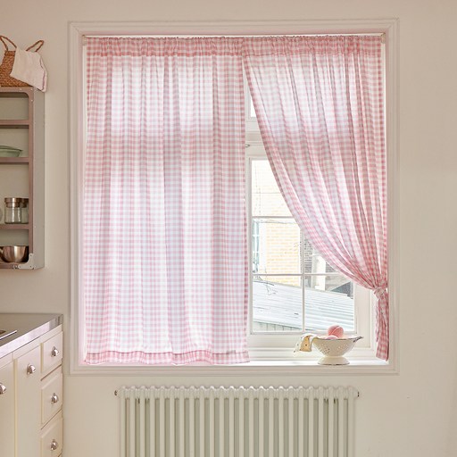 데시뉴 체크러버 가리개커튼