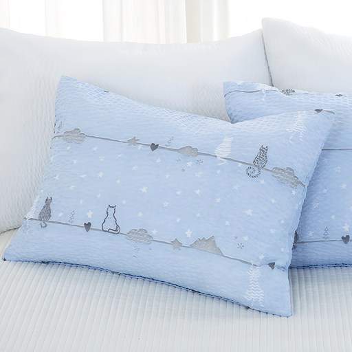 g BEDDING 泡泡紗夏季涼枕套 2入