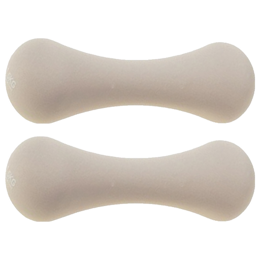 comet Sports 泡棉啞鈴 灰色, 1.5kg, 2個