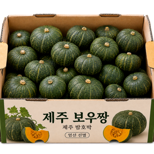 [30박스한정] 쫀득달콤 보우짱 제주밤호박 미니단호박