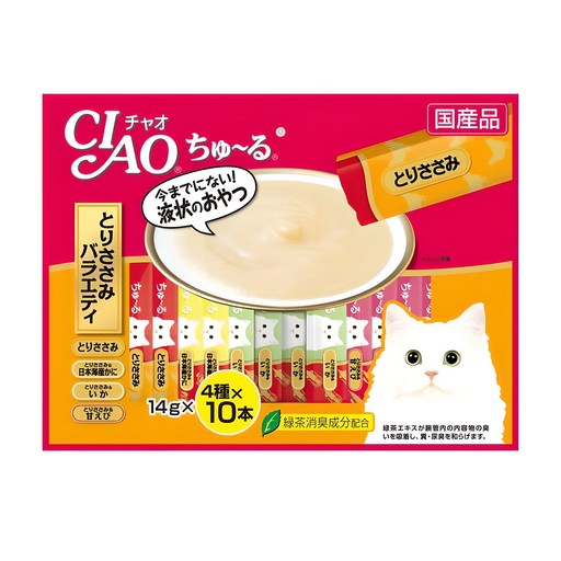 이나바 챠오츄르 짜먹는 고양이간식, 닭가슴살, 560g, 1개