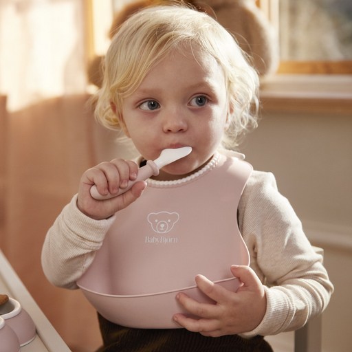 [공식] 베이비뵨 베이비 빕 이유식 턱받이 1개입