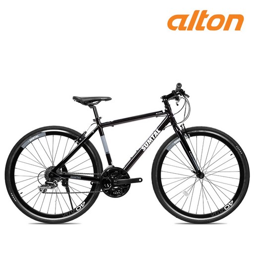 [무료완조립] 알톤 썸탈 24단 하이브리드 자전거, 썸탈_화이트