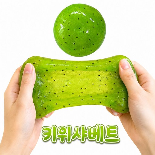 디심플 크런치 스퀴시 말랑이 서걱서걱 퀴이 샤베트 슬랑이