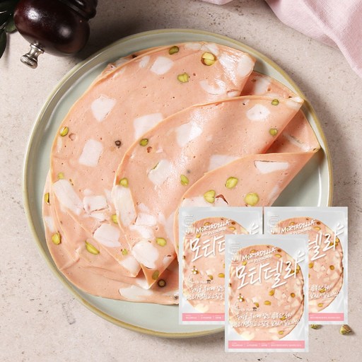 존쿡 델리미트 정통 이탈리안 슬라이스 모타델라 100g X 3개, 3개, 100g