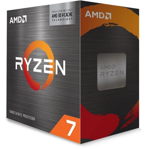 AMD Ryzen™ 7 5800X3D 8코어 3D V-Cache™ 기술이 적용된 16스레드 데스크탑 프로세서, 단일상품