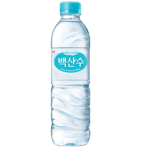 백산수 생수 무라벨 500