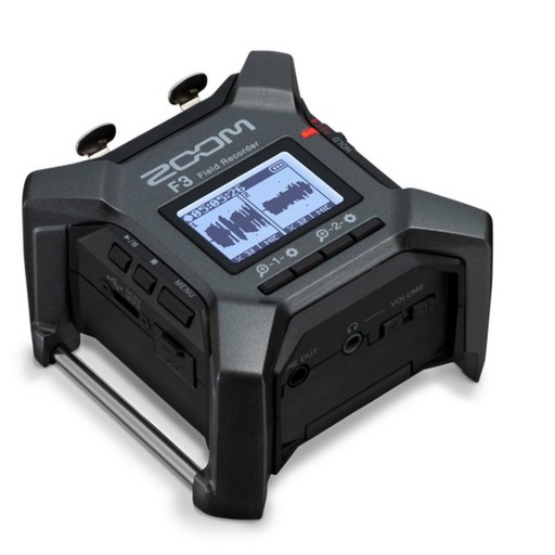 ZOOM F3 32bit XLR 2 USB 줌 소형 경량 필드 레코더 플로트 녹음 대응 마이크 입력