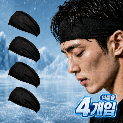 핏쉴드 땀흡수 헤어밴드
