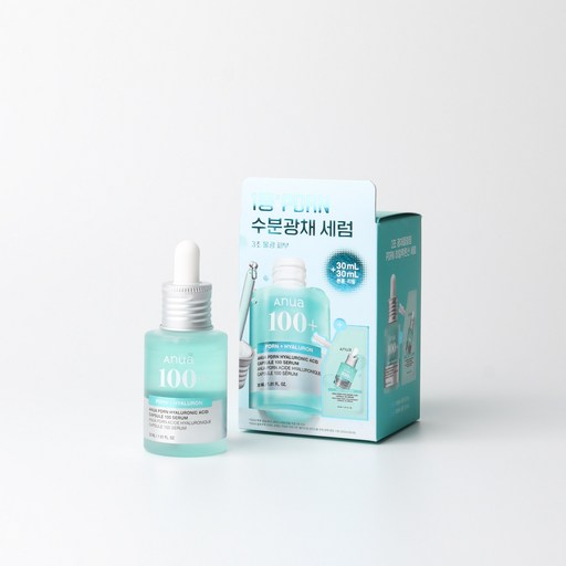 아누아 PDRN 피디알엔 히알루론산 캡슐 100 세럼 본품+리필 기획