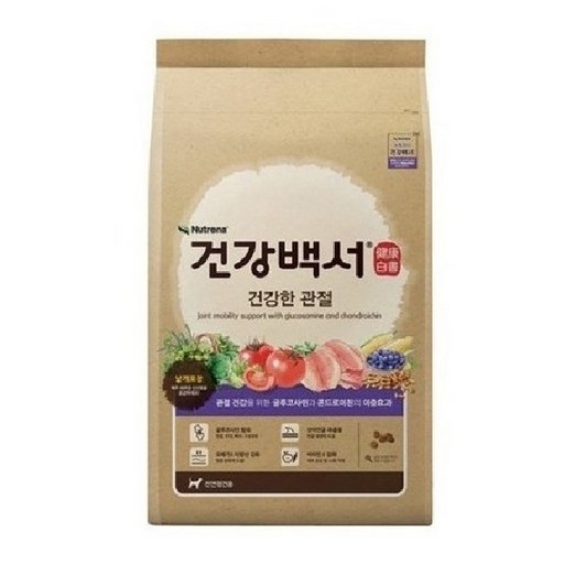 건강백서 강아지 기능성 사료, 뼈/관절강화, 6kg, 1개