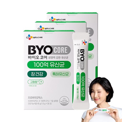 CJ바이오코어 건강한 생유산균 100억