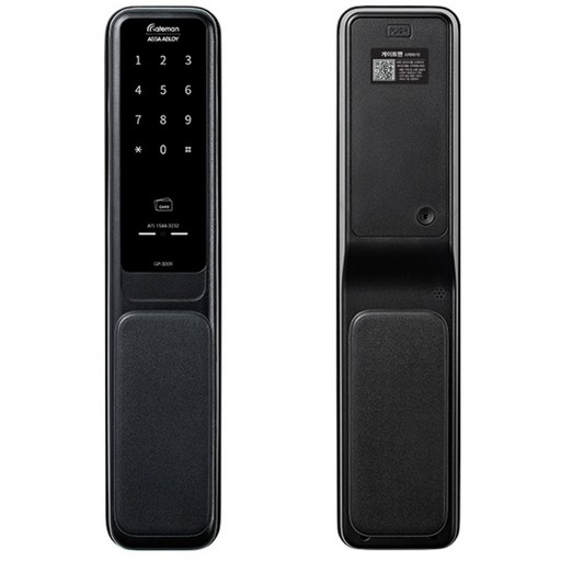 게이트맨 푸시풀도어락 현관문도어락 GP300R 1초잠김 바로잠김 디지털도어락, 300R, 방문설치