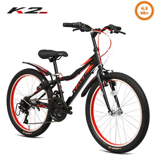 2025 케이투바이크 초등학생 주니어 MTB자전거 레이브GS 22인치 21단 조립구매시 사은품증정
