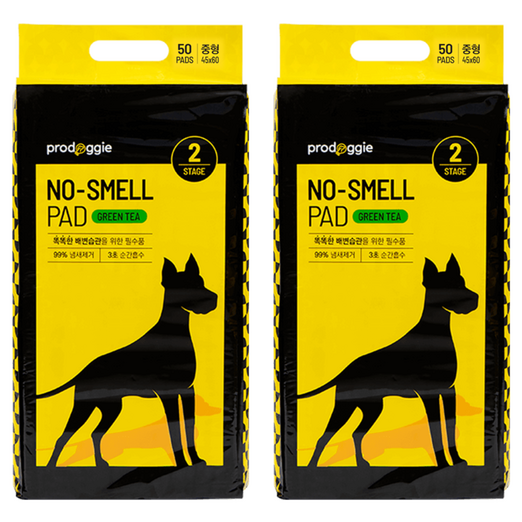 프로도기 노스멜 배변패드 그린티향 50매