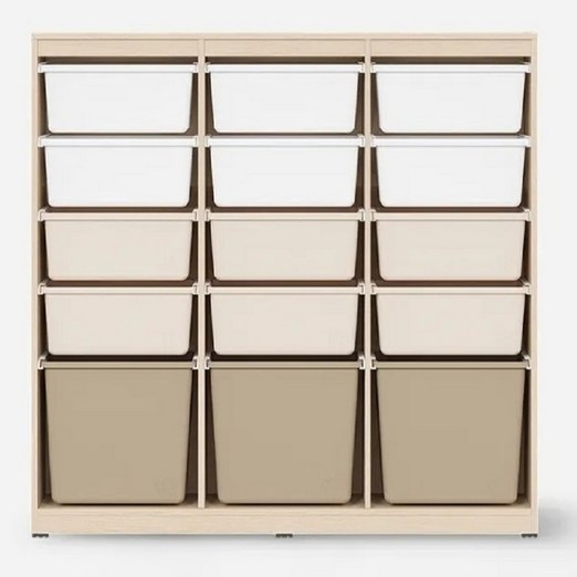 한샘 샘키즈 수납장 1305 브라운