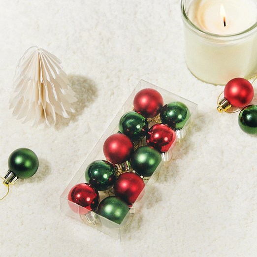 크리스마스 오너먼트 볼 10p 세트