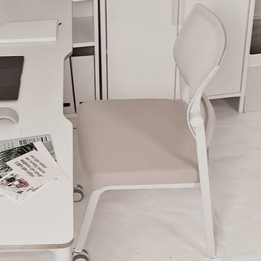 디파인 IV30 연세대 서울대의자 집중력 공부 팔걸이 바퀴 없는 책상의자, BAL45표준형퓨어베이지