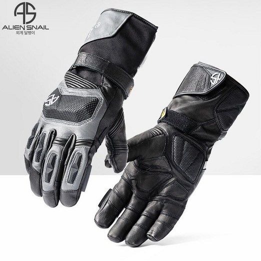 에일리언 스네일 방한장갑 남성 보온 방수 터치스크린 두꺼운, 1개, 그레이