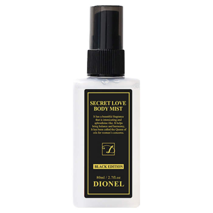디오넬 시크릿러브 바디미스트 블랙에디션, 6개, 80ml