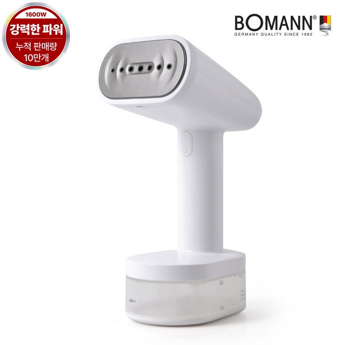 보만 파워살균 30초 예열 1600W 원터치 핸디 파워스팀 다리미 DB8641W 장갑포함
