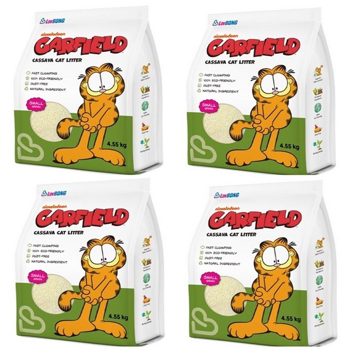 가필드 응고형 고양이 모래