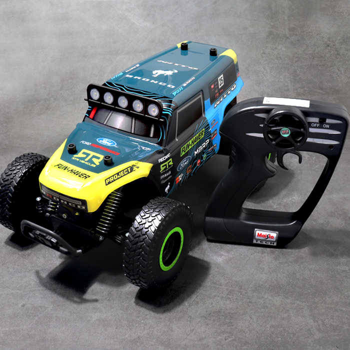 어린이RC카 마이스토 포드 브롱코 브로키 오프로드 레이싱카 빅사이즈 무선조종자동차, 1개
