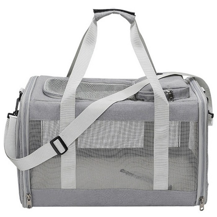 소유라이프 고양이 이동장 강아지 가방 애견 캐리어 산책 백팩 포대기 케이지 기내용 슬링백