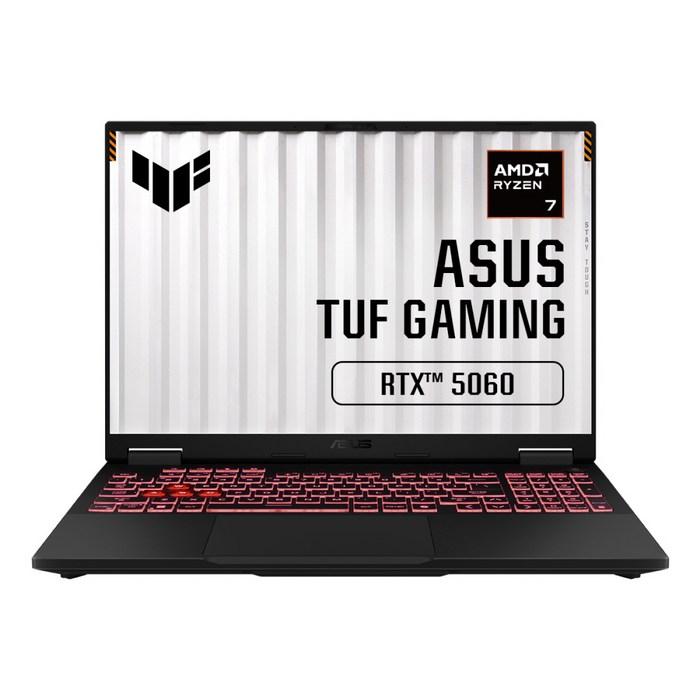 ASUS FA608UMRV042 AMD 라이젠 7 260 16GB NVMe 512GB RTX 5060 프리도스 발로란트 오버워치 게이밍노트북HJ, FA608UMRV042, Free DOS, 16GB, 512GB, Jaeger Gray ASUS FA608UMRV042 AMD 라이젠 7 260 16GB NVMe 512GB RTX 5060 프리도스 발로란트 오버워치 게이밍노트북HJ, FA608UMRV042, Free DOS, 16GB, 512GB, Jaeger Gray