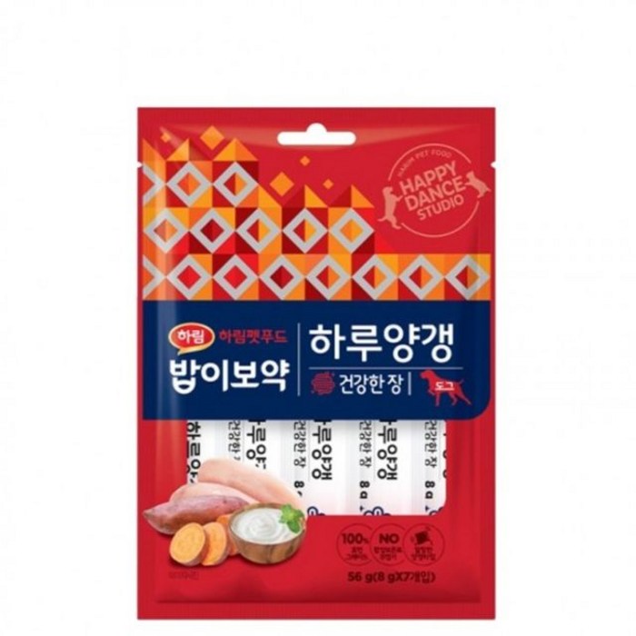 DOG 베이직 밥이보약 하루양갱 건강한장 56g 8g x 7  20259877EA
