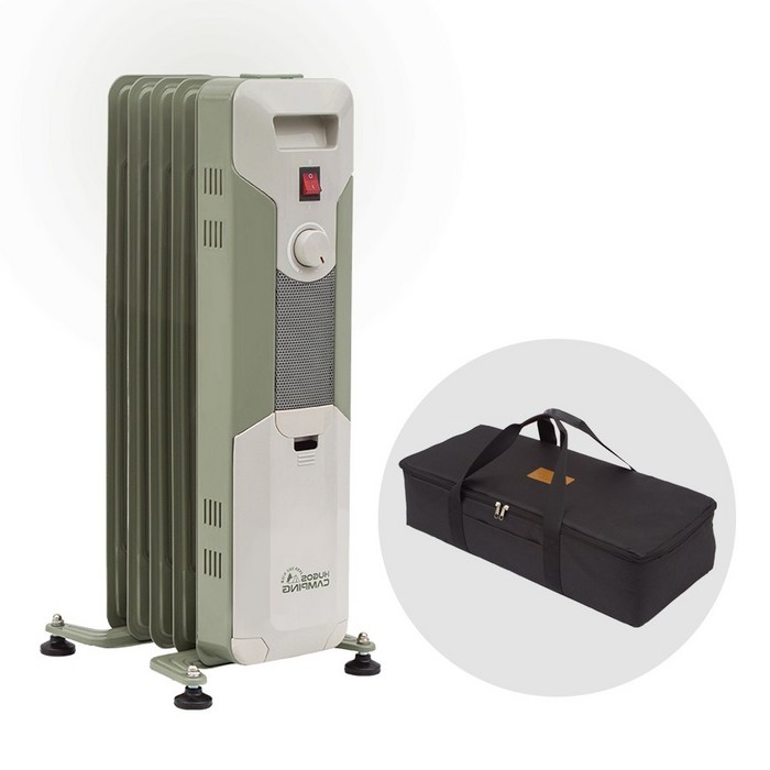 휴고스 캠핑 휴대용 라디에이터과열방지자동온도조절가방포함 BHOA050, 단일상품