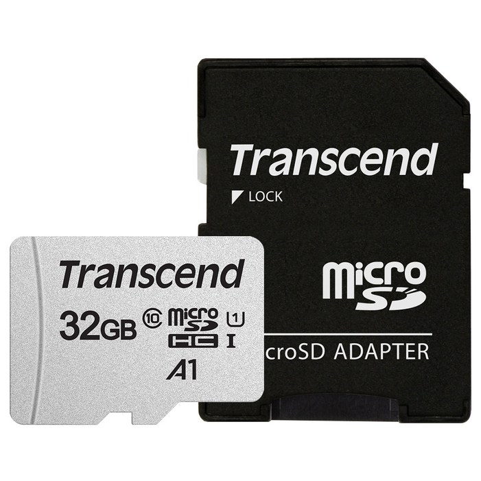 트랜센드 마이크로 SD카드 300S-A