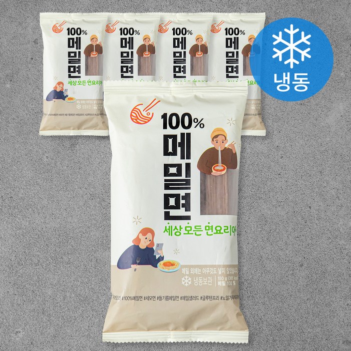 [로켓프레시] 100% 메밀면 (냉동)