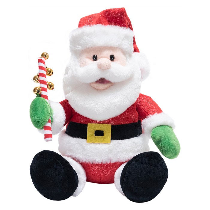 커들반 리틀 노래하는 산타 인형, 혼합색상, 1개