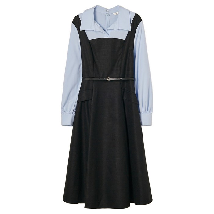 로엠 뷔스티에 매칭 롱 원피스